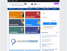 Tablet Screenshot of careersportal.ie